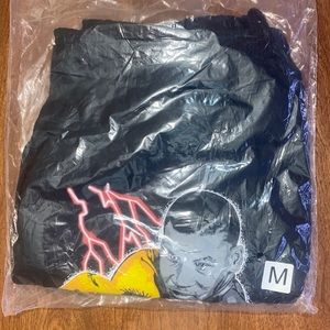 Chinatown Market Mike Tyson Smiley Boxing Shorts M